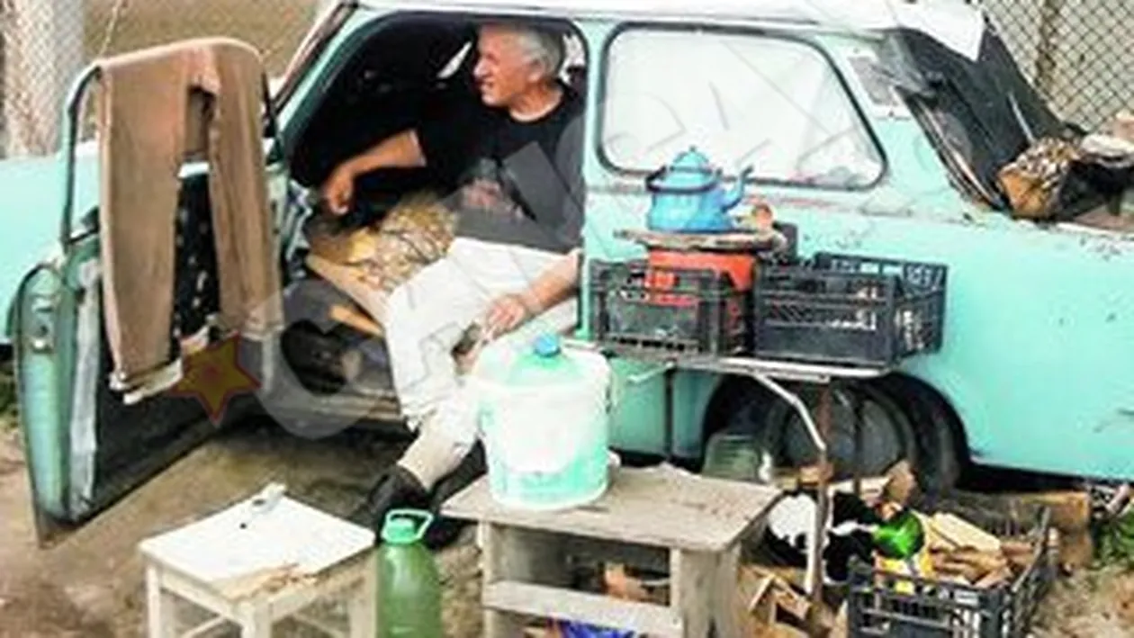 Un constantean locuieste in Trabant de 17 ani