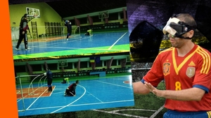 Ei sunt campionii nevăzători la fotbal!