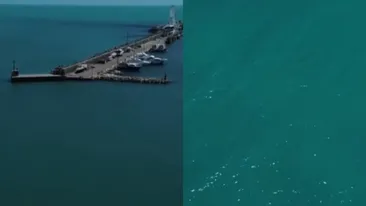 Fenomen rar pe litoralul românesc! De ce a devenit Marea Neagră albastru-turcoaz