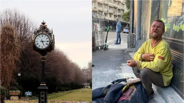 Homeless-ul din București care vorbește 5 limbi străine. Ștefan își petrece toate zilele în zona Parcului Cișmigiu