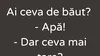 Bancul sfârșitului de septembrie | „Ai ceva de băut?”