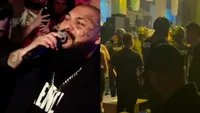 Dani Mocanu, călcat de mascați la primul concert după ce a scăpat de arestul la domiciliu. Avem imaginile