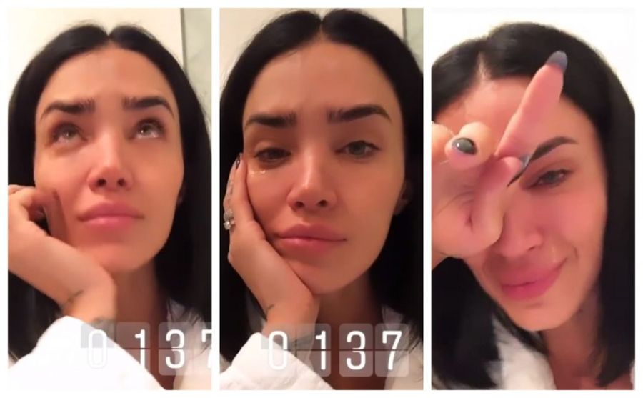 Adelina Pestrițu s-a filmat în timp ce plângea de bucurie în camera de hotel, după ce a primit trofeul pentru Best Romanian Pop Culture Influencer of 2019 în cadrul galei E! People’s Choice Awards, organizată în Los Angeles @ Instagram Stories