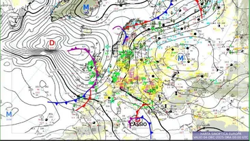 Ciclonul european Cassio face ravagii în Europa! România, afectată și ea de efectele fenomenului extrem