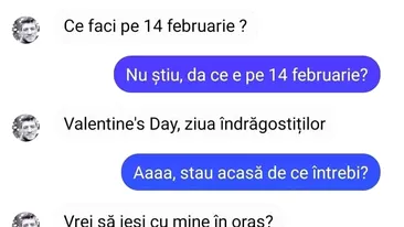 BANCUL ZILEI | Ce faci pe 14 februarie?