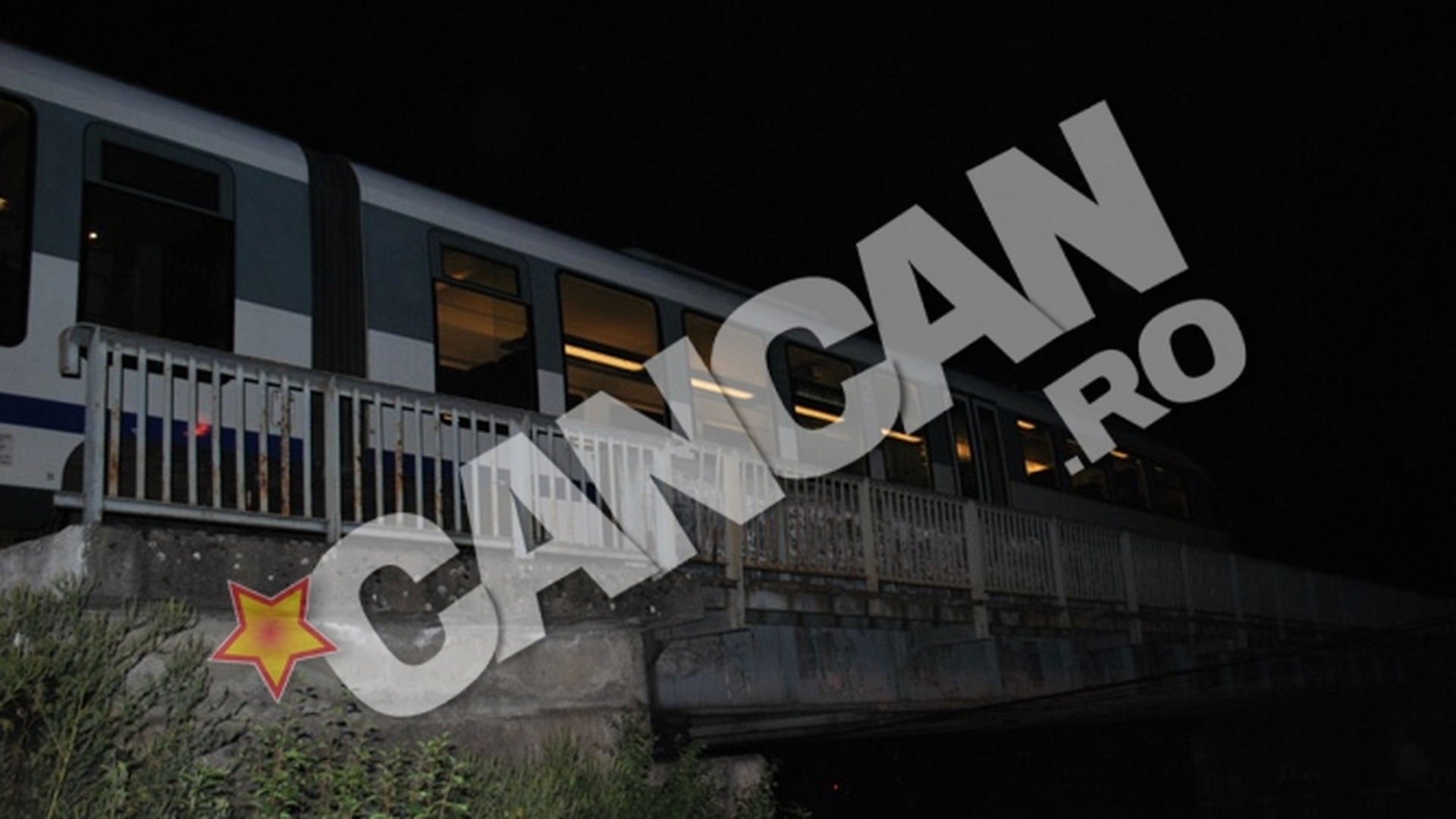 Imagini socante! Barbat, accidentat mortal de "Sageata Albastra"