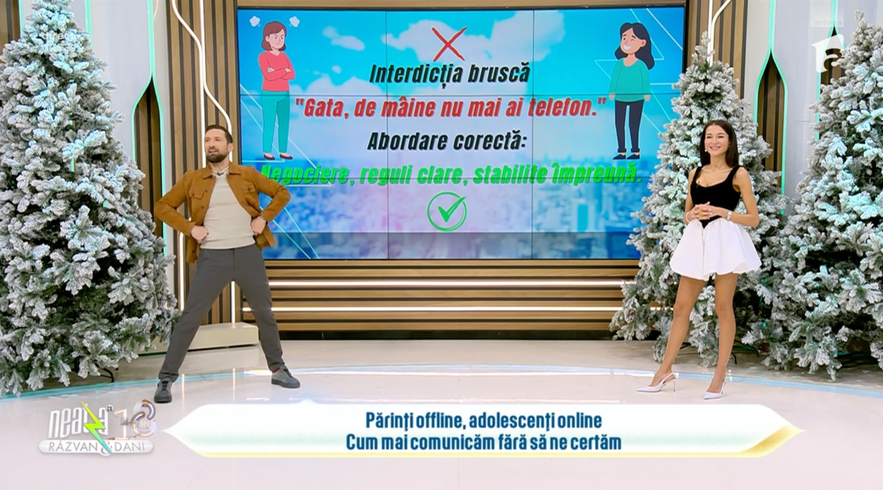 Ruxandra Luca, chemată de urgență la raport după episodul din benzinărie. Cum au „pedepsit-o” șefii de la Antena 1 pe frumușica de la Neatza