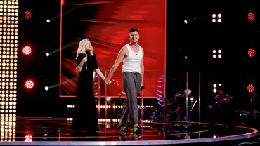Momentul în care Loredana și Tudor Chirilă se sărută pasional la Vocea României! Reacția fabuloasă a juraților Pro TV. VIDEO
