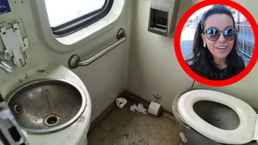 Aflată în România, această turistă mexicană a luat un tren din Tg Mureș în Cluj-Napoca. Când a deschis ușa WC-ului, a rămas uimită de ce a putut vedea