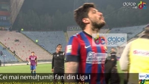 Gest golanesc al lui Dodel "Scuipinel"! Capitanul Stelei i-a flegmat pe suporterii din tribune. Vezi ce a facut in trecut
