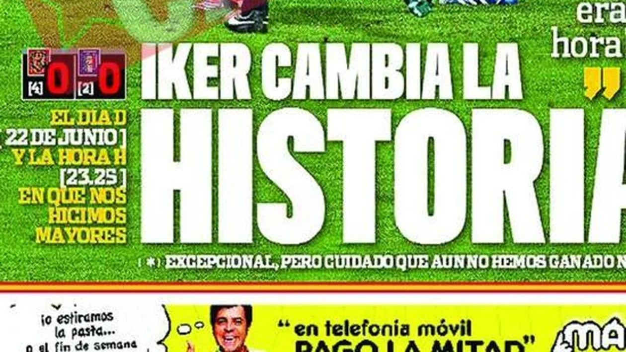 Ibericii exulta, italienii sunt la pamant