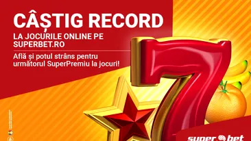 Câștig record la jocurile online pe superbet.ro: 702.543 lei! Citește povestea!