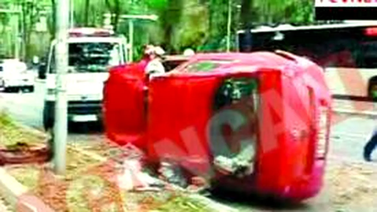 Soferita care a calcat politistul nu avea permis