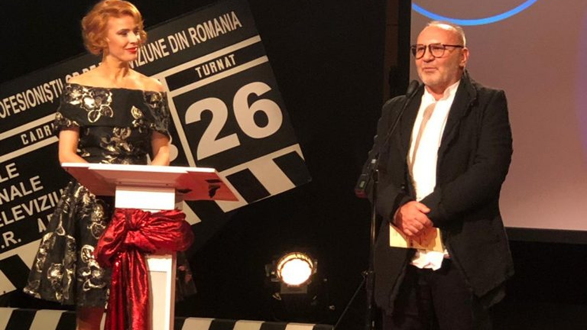 Octavian Hoandră a fost premiat de Asociația Profesioniștilor de Televiziune din România
