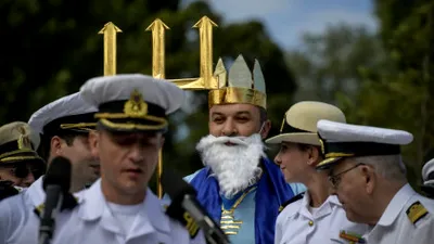 Spectacol de Ziua Marinei! „Zeul Neptun” revine la Constanța, iar două nave fac senzație la prima lor paradă