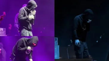 Imagini şocante cu Carla's Dreams pe scena din Craiova: Spart de drogat la concert. FOTO