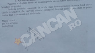 Ana are nevoie de ajutorul nostru!