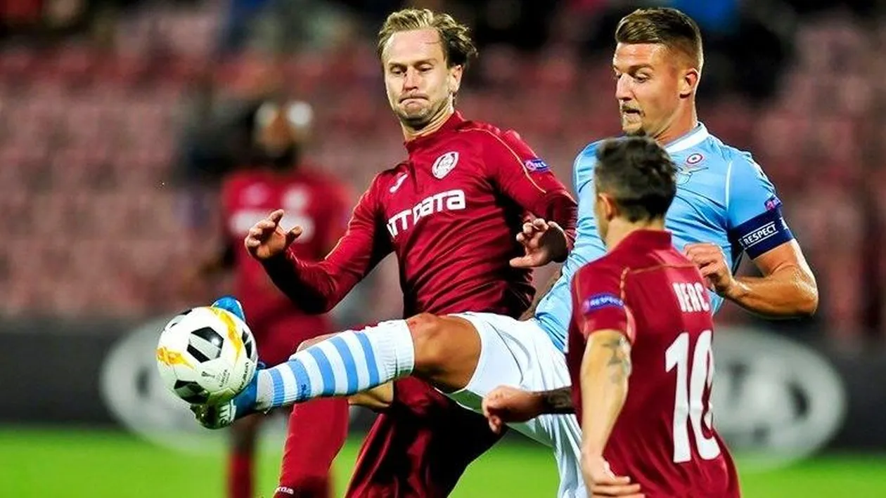 Lazio - CFR Cluj: Ardelenii, cu șanse mici la pariuri! VEZI AICI cotele disputei de joi!