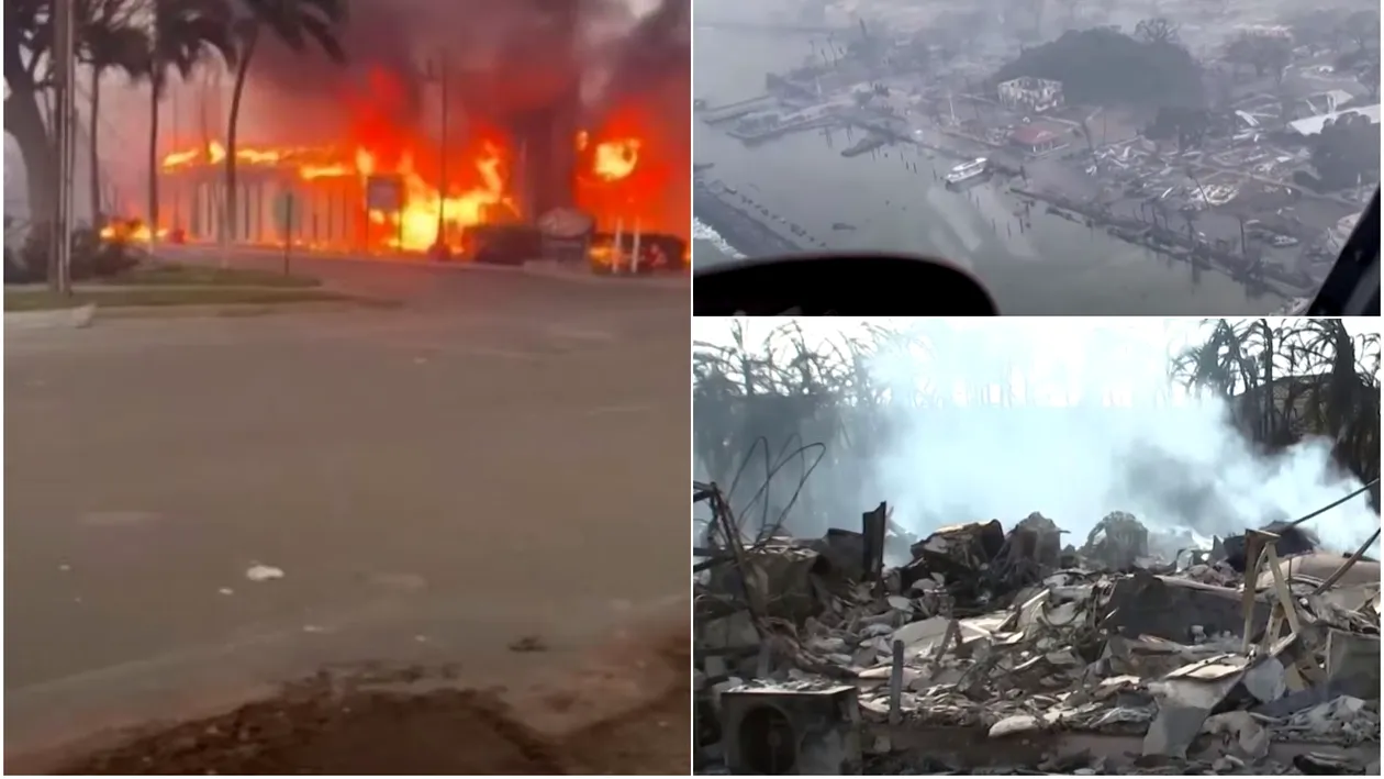 Dezastrul din Hawaii ajunge la proporții apocaliptice. 55 de morți în urma incendiilor. Reconstrucția va costa miliarde de dolari