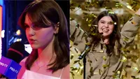 Cine este Maya Giotea, tânăra din Timișoara care a primit cel mai rapid Golden Buzz din istoria emisiunii Britain's Got Talent. I-a fascinat pe americani!