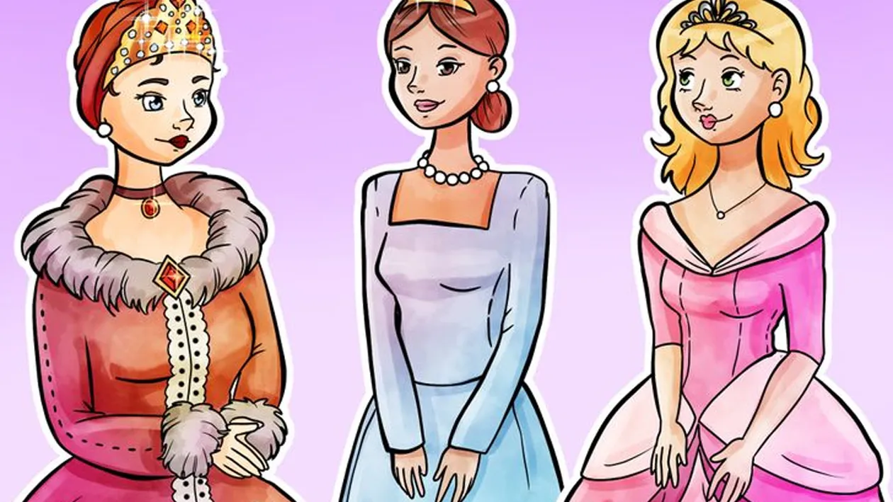 Test de inteligență | Care dintre cele 3 prințese nu este, de fapt, o prințesă?
