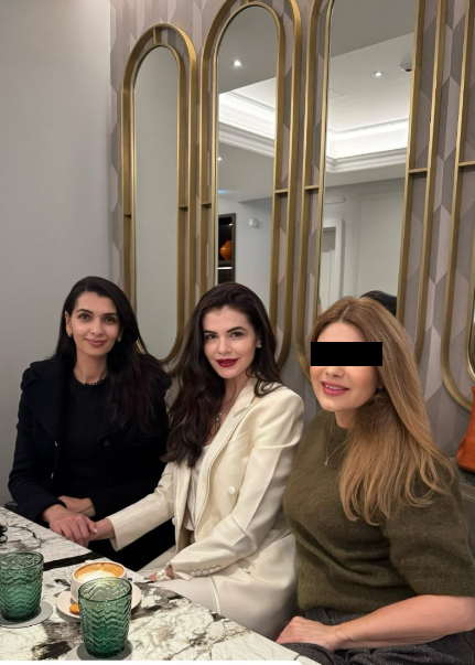 Cum arată acum Alina, sora mai mare a Monicăi Gabor. Fosta soție a lui Irinel Columbeanu a scos-o la un local de lux!