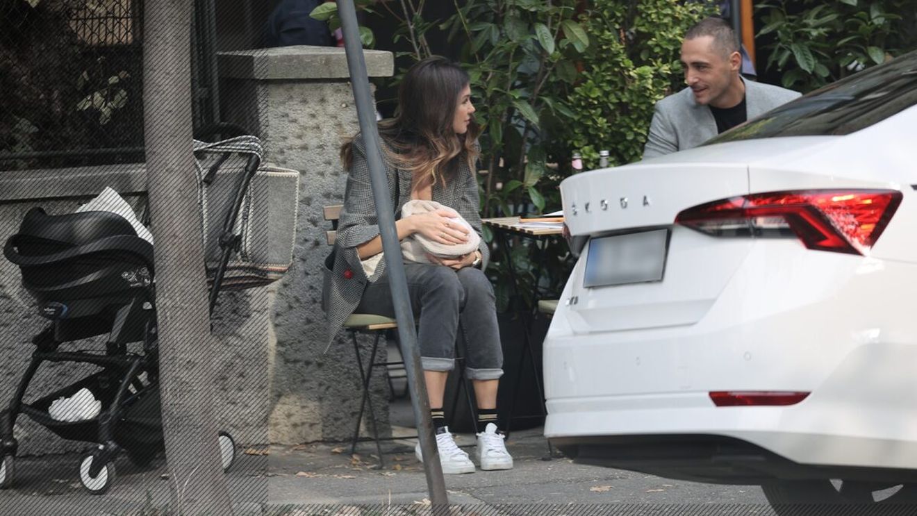 "Don Juan-ul" de altădată s-a făcut băiat de casă! Vladimir Drăghia și-a dus soția și bebelușul la Utopia