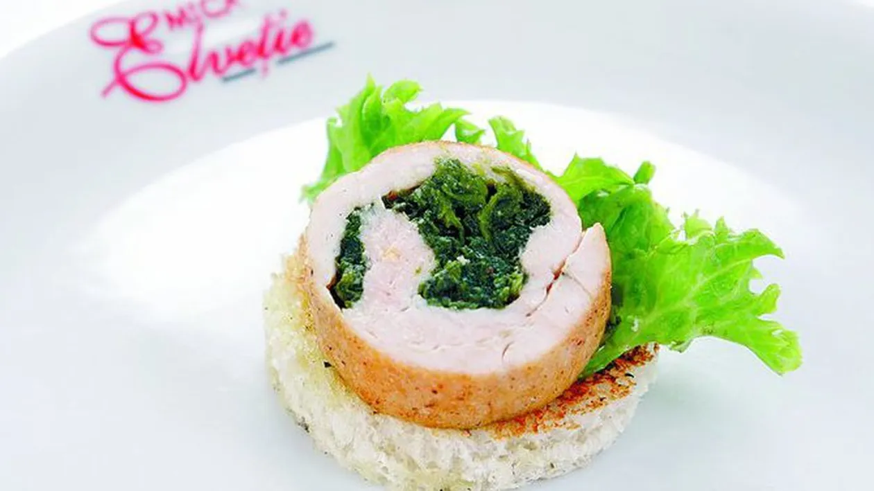 Rulada de curcan umpluta