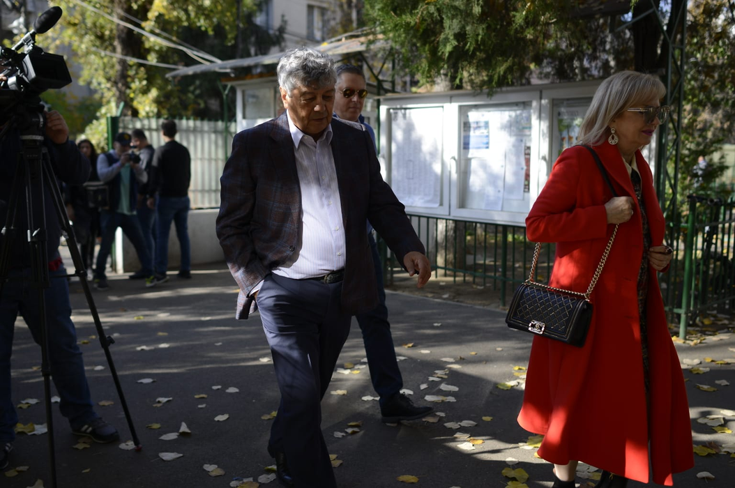 Mircea Lucescu și soția