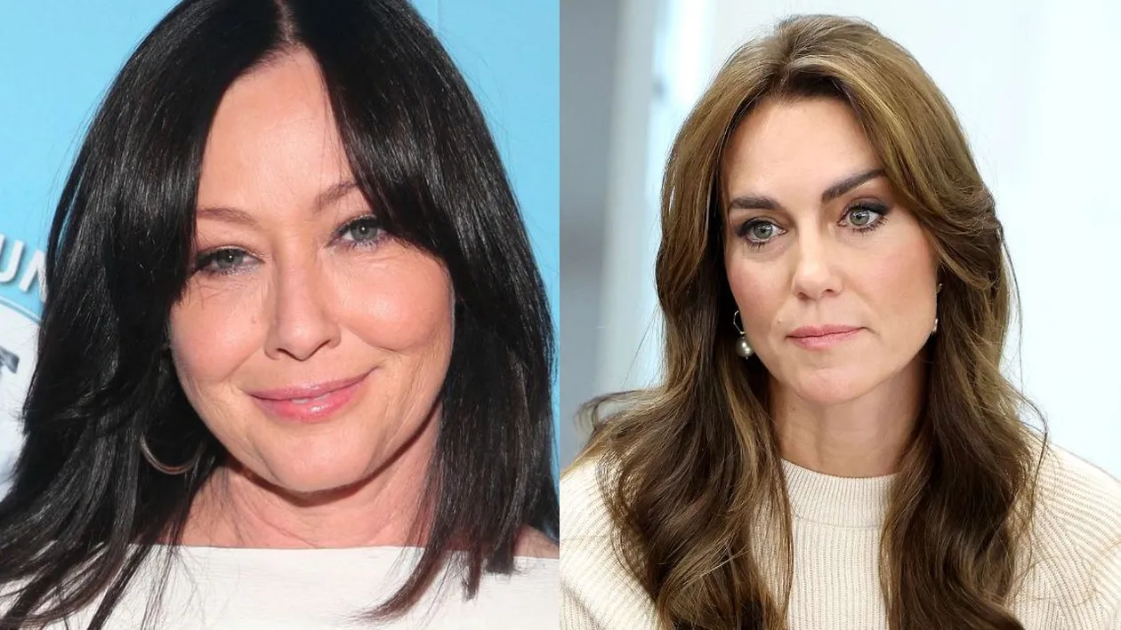 Ce mesaj i-a transmis Shannen Doherty lui Kate Middleton. La rândul său, celebra actriță din Beverly Hills suferă de cancer