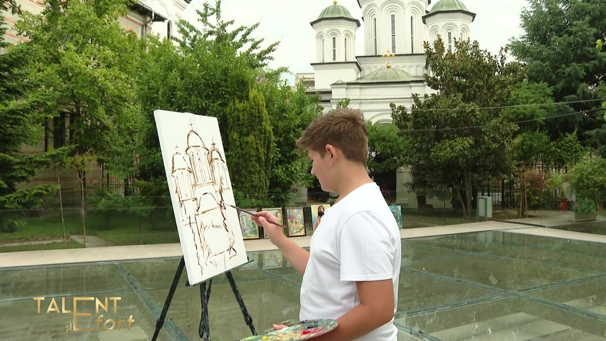 El este copilul-minune al României, la doar 13 ani! Robert Niculae a cucerit SUA cu lucrările sale. „Este o minune!”