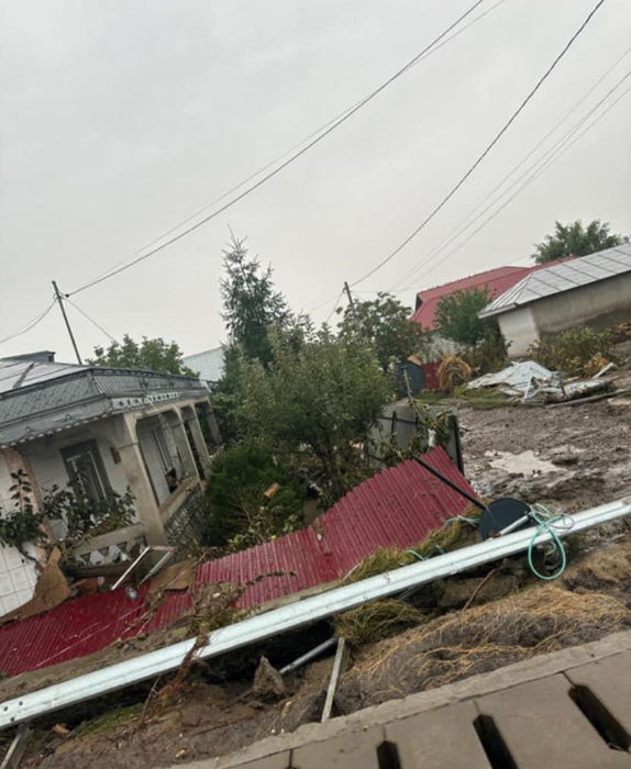 Ciclonul Boris a făcut ravagii la Slobozia Conachi, în Galați. Imagini care te vor face să plângi GALERIE FOTO