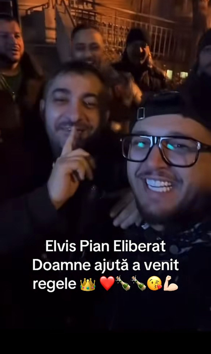 Cutremur în lumea interlopă! Elvis Pian a fost eliberat din închisoare