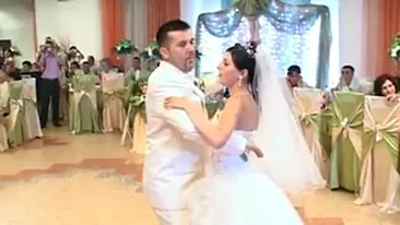 VIDEO Vezi aici unul dintre cele mai haioase valsuri de la o nunta din Vaslui!