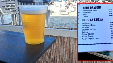 S-au dublat prețurile! Câți lei costă un pahar de bere în stațiunea 2 Mai, acum în iulie 2023