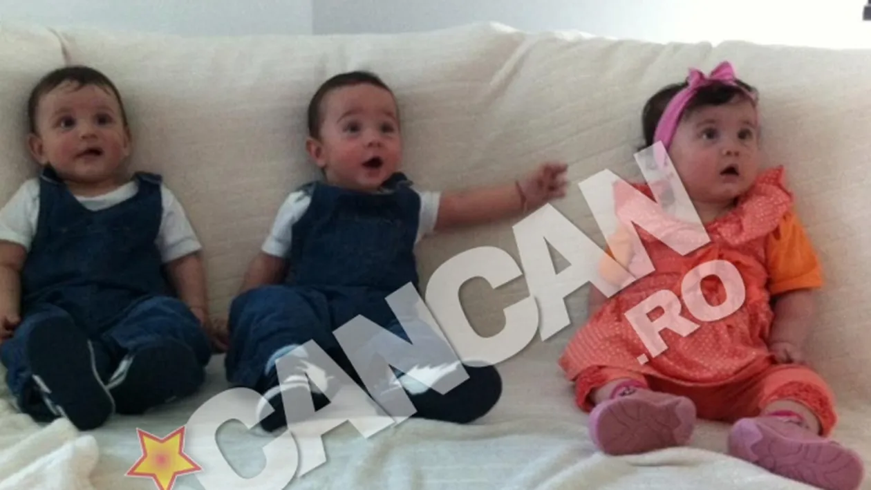 Un tort mare pentru tripleti! Vezi cum a decis Nicoleta Luciu sa sarbatoreasca aniversarea copiilor sai!