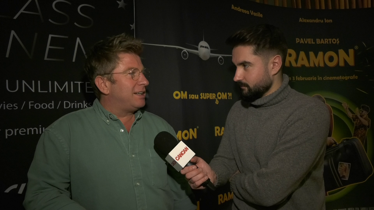 Pavel Bartoș îl interpretează pe "Ramon" în filmul cu același nume, proiecție ce va rula în cinematografele din toată țara începând cu 3 februarie (Foto: captură video)