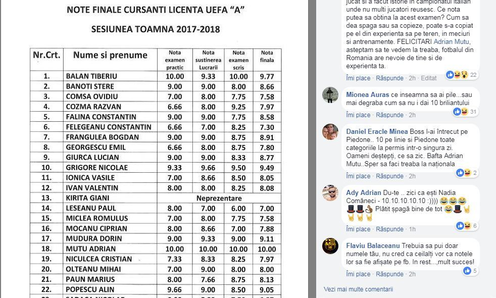 Giani Kiriţă a rămas mască! Adi Mutu l-a dat de gol! Prietenii virtuali au reacţionat: ”Oricum nu avea nevoie, că acum e la Exatlon!”