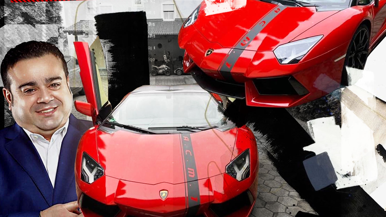 Primele imagini cu Aventador-ul de 400.000 € al lui Adrian Minune