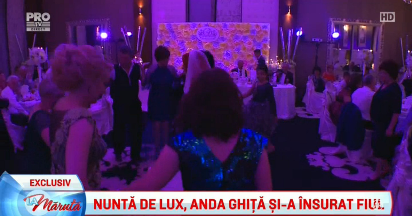 Imagini de la nunta fiului ANDEI GHIŢĂ! Petrecerea a fost una de zile mari!