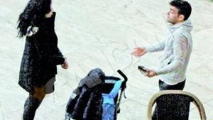 Scandal cu sotia la mall