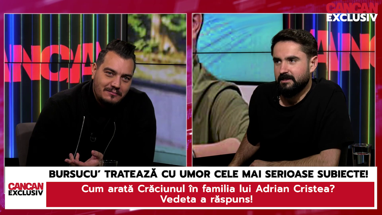 Moș Bursucu’ a scos cel mai tare banc de Crăciun! Te prăpădești de râs cu celebrul prezentator!
