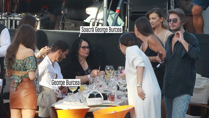 Viviana Sposub, George Burcea și ”soacra” lui s-au distrat, în club, la mare