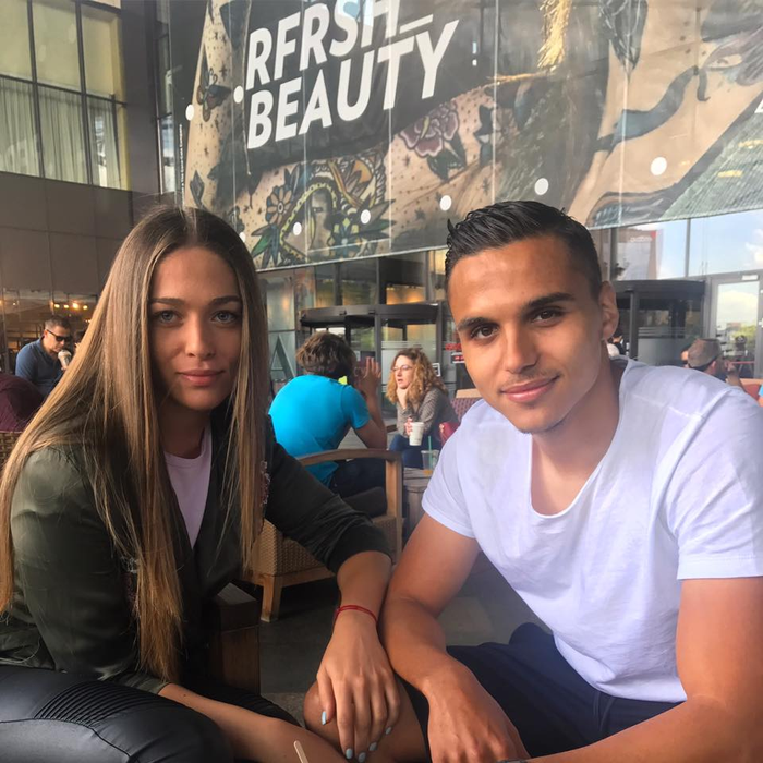 Iubita lui Cristi Manea, în tribune la meciul României U21 cu Germania. Cum arată Andreea la câteva zile după ce a fost bătută de un suporter
