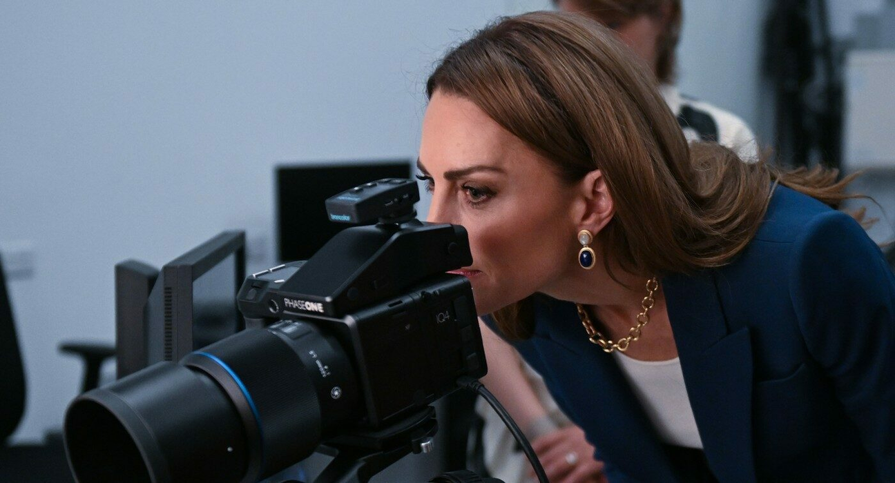 Prințesa de Wales vizitează V&A East Storehouse, o destinație culturală nouă în estul Londrei. Foto: Profimedia