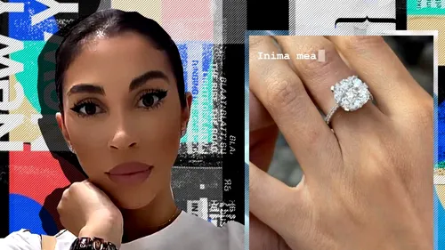 Raluca Pastramă, cerută în căsătorie de iubitul arab? Fosta soție lui Pepe a primit un inel cu diamante de la Ibrahim