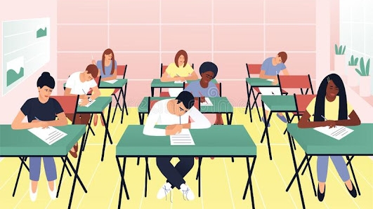 BANC | La un examen se prezintă elevi cu diferite pregătiri. Intră primul "Cum a fost? Îl întreabă ceilalți"