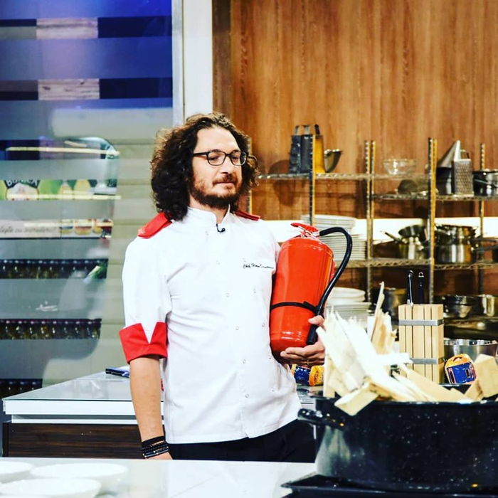Surpriză pentru Chef Florin Dumitrescu, chiar pe platourile de filmare: ”Viața de familie nu e cum pare…”