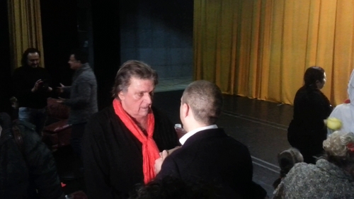 Afla cine a fost alaturi de maestrul Florin Piersic la aniversarea a 79 de ani! Vezi cum s-a imbracat sotia actorului!