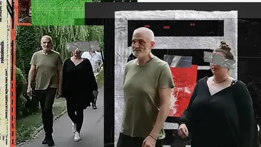 Imagini rare cu logodnica lui Damian Drăghici, cu 23 de ani mai tânără decât el!